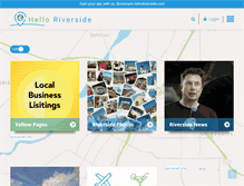 Tablet Screenshot of helloriverside.com